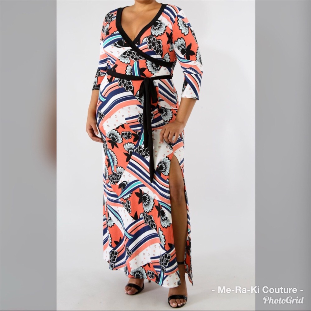 Plus Size Midi Dress